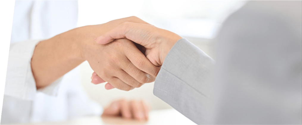 実績のあるスタッフが対応